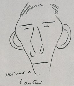 自画像 作： Félix Fénéon